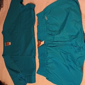 Victoria secret pink shorts and top XL New